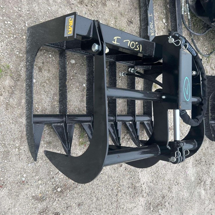 2025 JMR 40in Single Cylinder Grapple Skid Steer Attachment