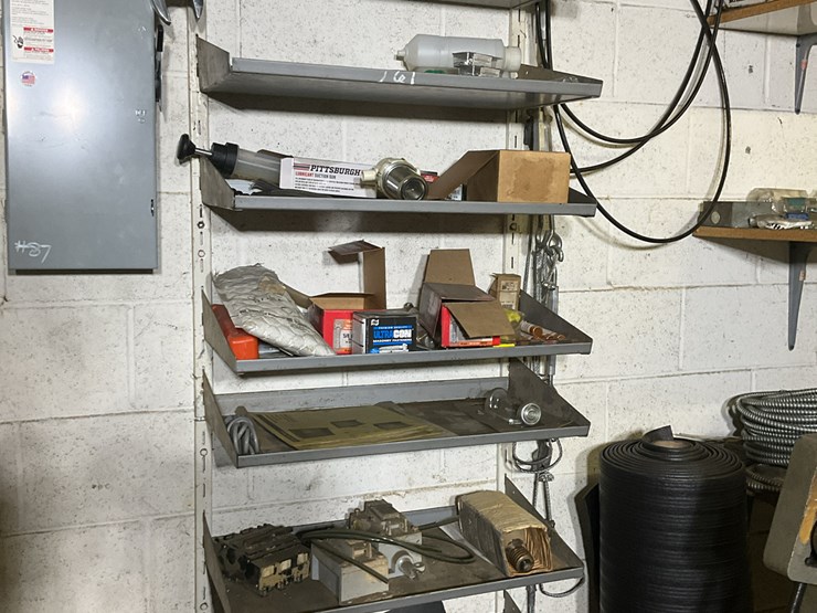 #161-•-steel-shelf-and-contents-image-1