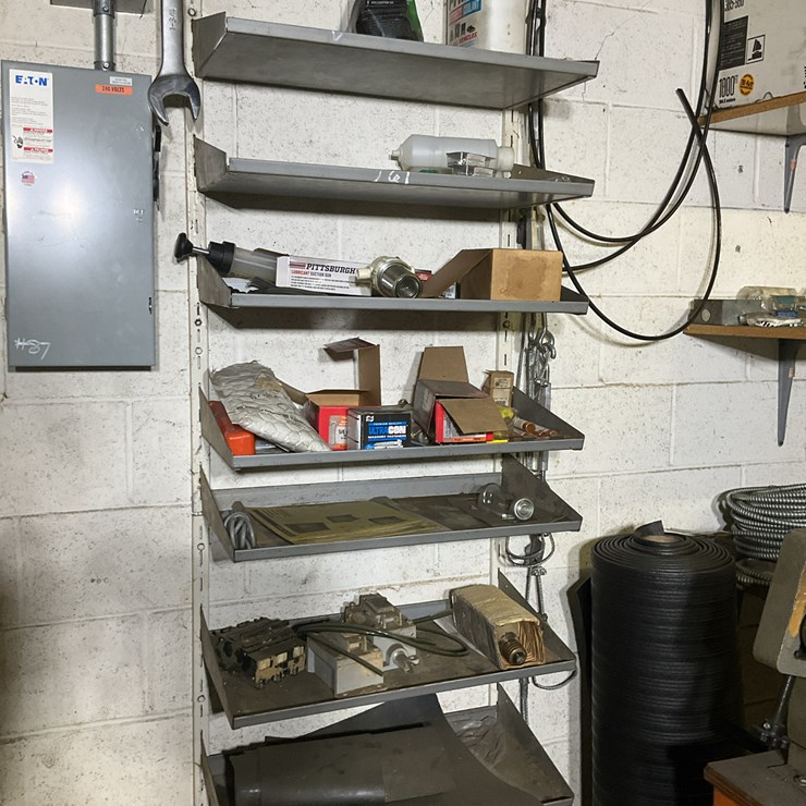 #161 • Steel Shelf and contents