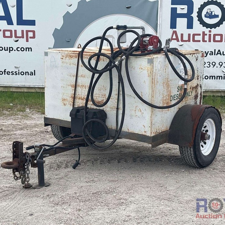 Towable Diesel Fuel Tank with Pump
