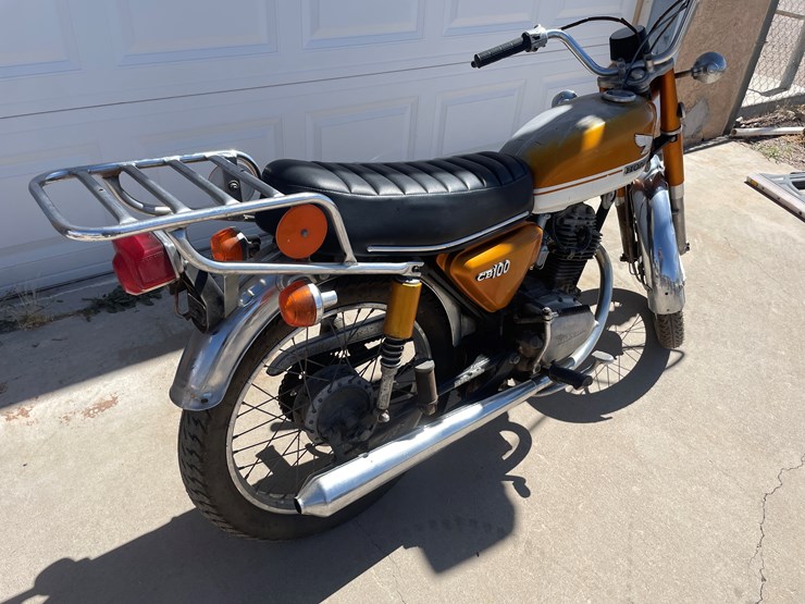 #1001-•-1970-honda-cb100-(no-title)-(located-in-elephant-butte)-image-3