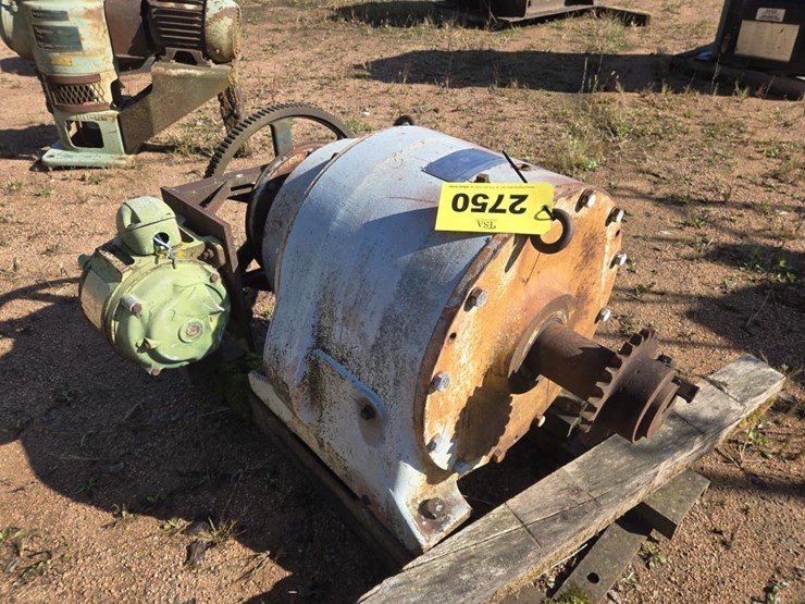 #2750-•-5hp-electric-motor-w/-gear-reducer-image-2