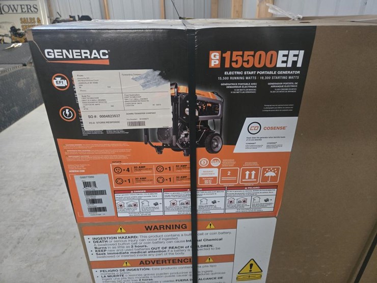 #2565-•-unused-gp15500-efi-generac-generator-image-2