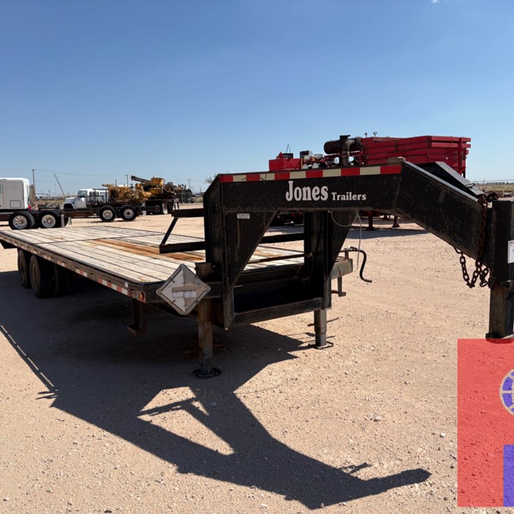 2014 BESTBILT TRAILERS 30’ X 8’ T/A GOOSENECK FLATBED TRAILER