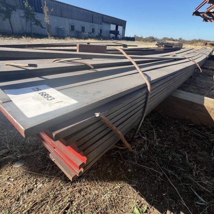 3"x3/8" Steel Flat Bars, Qty. 56