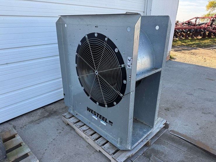 westeel-15hp-3-phase-centrifugal-fan,-never-used,-always-stored-inside-image-1