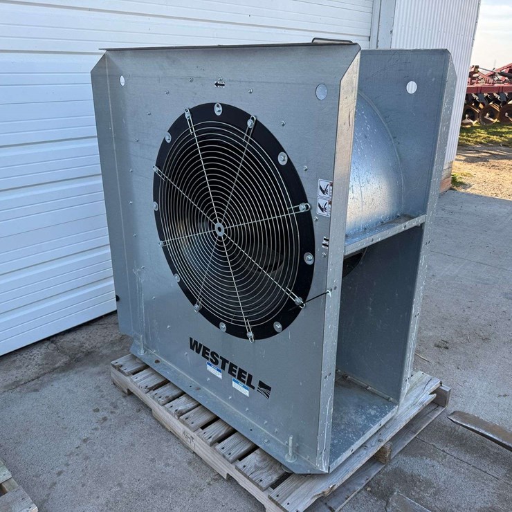Westeel 15hp 3 Phase Centrifugal Fan, Never Used, Always Stored Inside