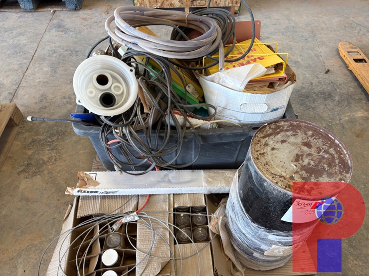 (2)-pallets-of-miscellaneous-electrical-equipment,-glass-jars,-safety-data-sheets,-etc.-image-2