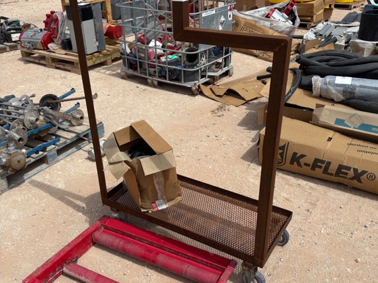 41”-x-17”-rolling-tool-cart-&-pallet-of-1”-type-ef-conduit-image-1