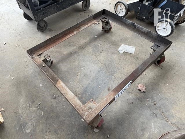 3'x3'-metal-cart-w/-wheels-image-1