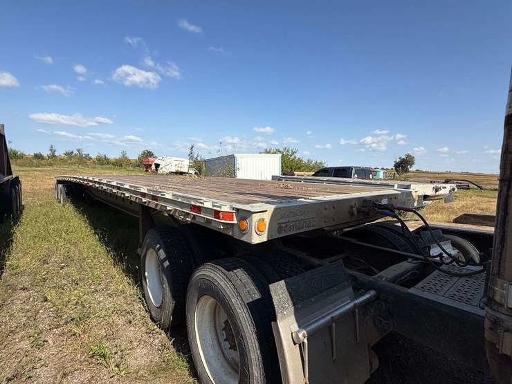 mannac-flatbed-smi-trailer,-approx-48’-long,-295/75r22.5-tires-image-4