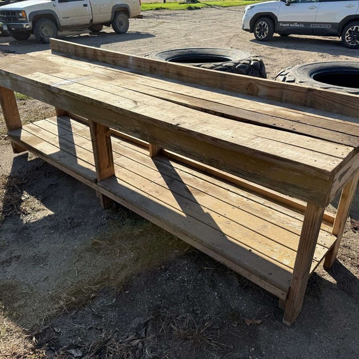 10’x29”x35” Wooden Bench