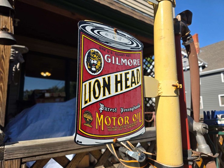 gilmore-ethyl-gasoline-pump,-working-order-(early-gilbert-and-barker-non-visible-pump)-image-6