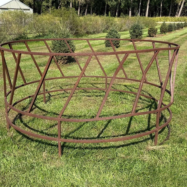 Round Bale Feeder, 1” Square Tubing, 47” Tall. This Item is Located in South Dakota, Therefore South