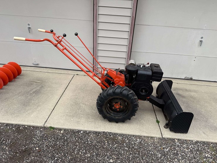 1948-plow-trac-walk-behind-5hp-garden-tractor-with-36”-dozer-blade,-original-3’-disk,-6-12-original-image-2