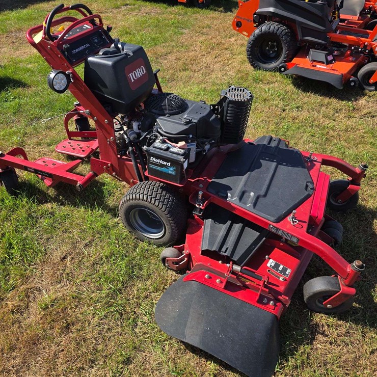 Toro GrandStand Commercial Stand On/Walk Behind Lawn Mower, TRU TRAK, 52” Deck, 18.5hp Kawasaki Engi