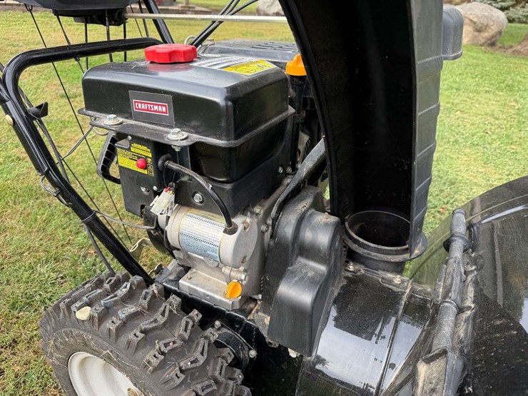 craftsman-28”-snowblower,-electric-start,-running-condition-per-seller-image-9