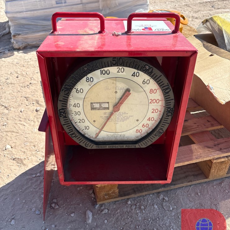 REBUILT MD TOTCO “THE CLIPPER” PAD TYPE WEIGHT INDICATOR