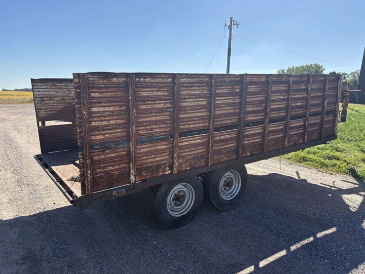 5th-wheel-trailer,-16’,-80”-wide,-42”-sides,-steel-floor-and-sides,-hoist,-tandem-axle,-7.00-15-tire-image-7