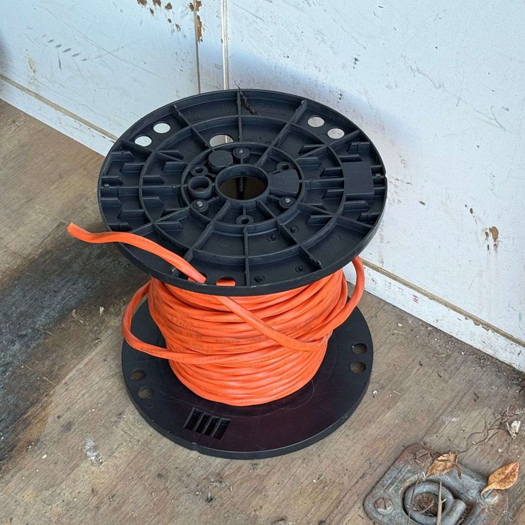 Roll of 10 Gauge 3 Wire + Ground, Over 100’ Left on Spool