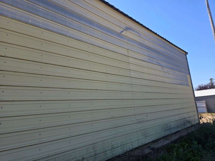 60’-x-16’-steel-off-a-building,-yellow/tan-in-color,-seller-will-have-removed-from-building-by-picku-image-2