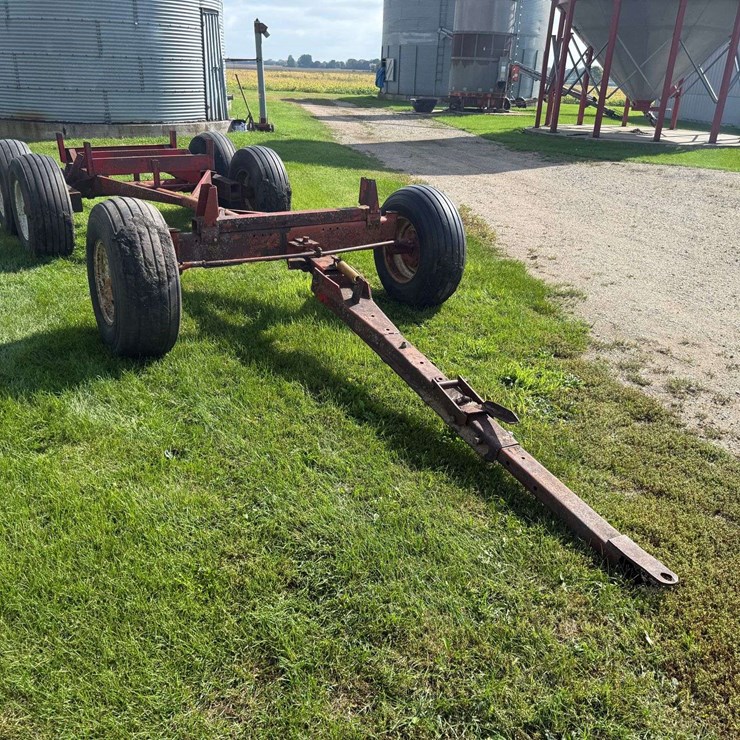 Electric Tandem Silage Wagon Running Gear