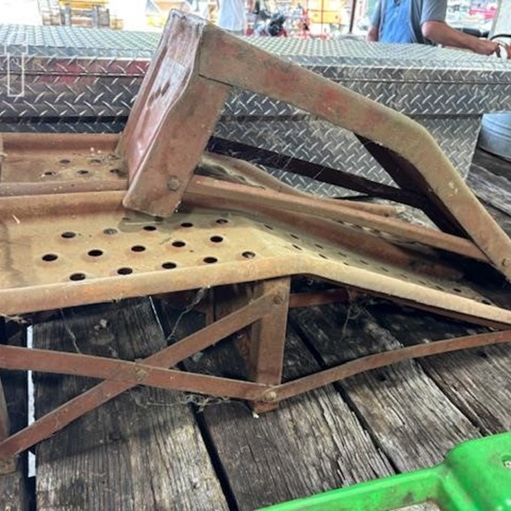 (3) METAL CAR RAMPS