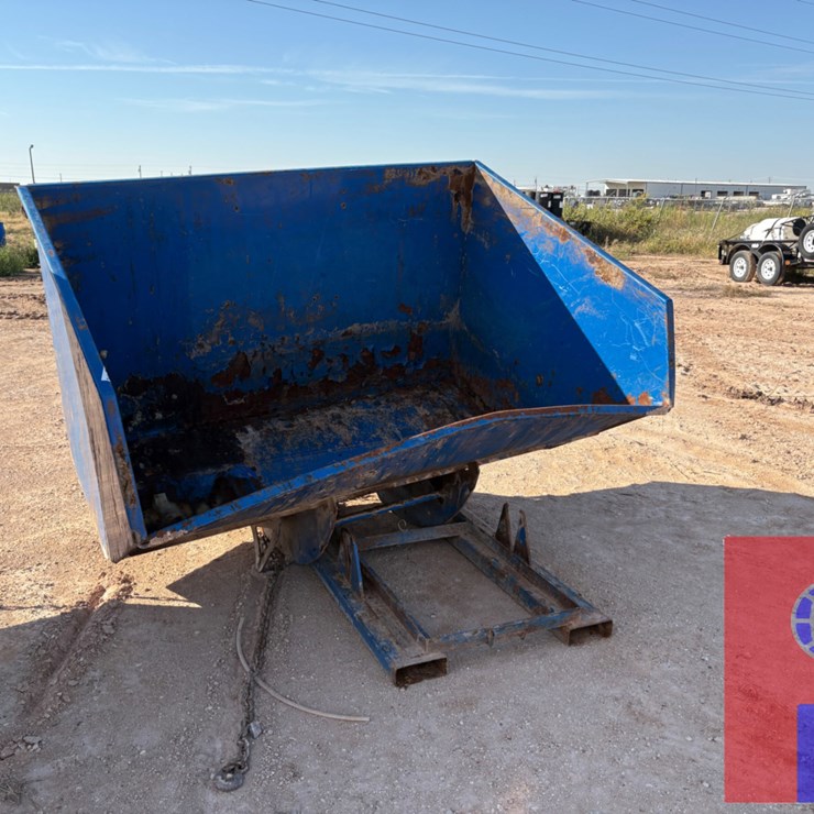 VESTIL D-500-HD  5CU.YD SELF DUMPING HOPPER