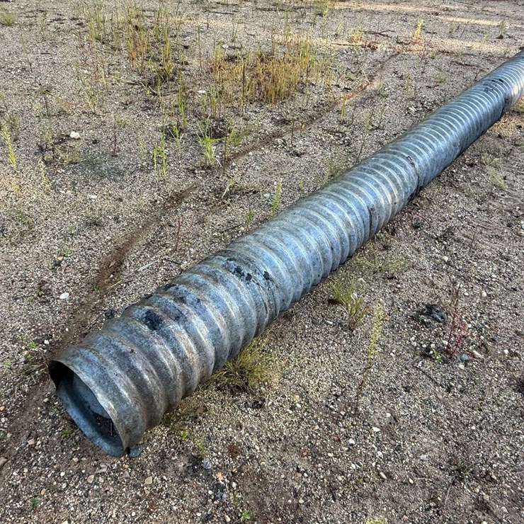 12” Galvanized Culvert, 16’9” Long