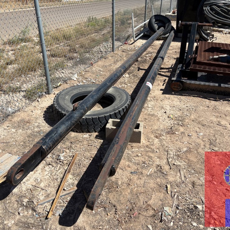 (2) 23’ X 6” GIN POLES