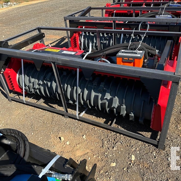 RAYTREE 72IN SKID STEER DRUM MULCHER