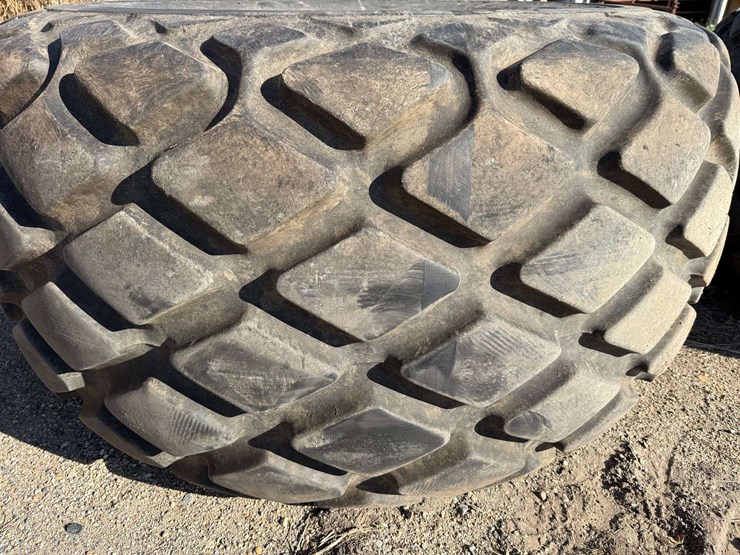 (2)-used-goodyear-20.5l-32-diamond-tread-tires,-one-holds-air-but-one-needs-a-tube,-buying-all-for-o-image-10