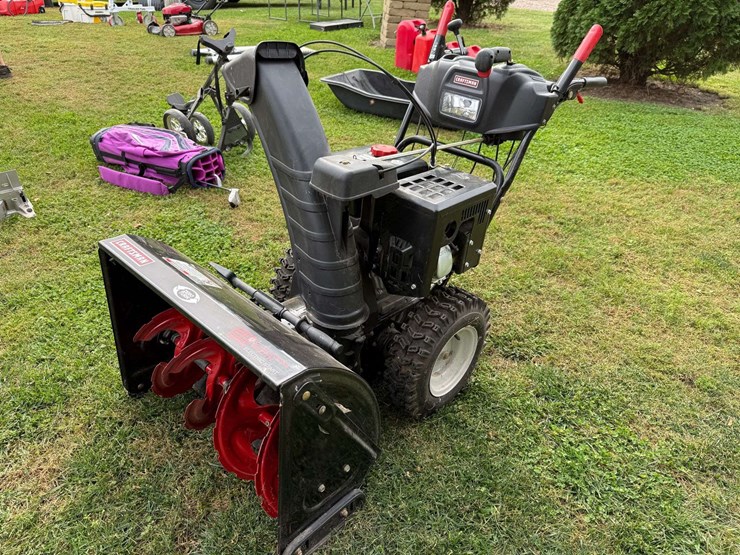 craftsman-28”-snowblower,-electric-start,-running-condition-per-seller-image-3