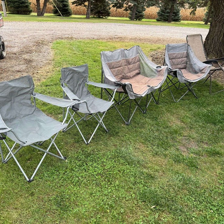(5) Camping Chairs, Buying All for One Money