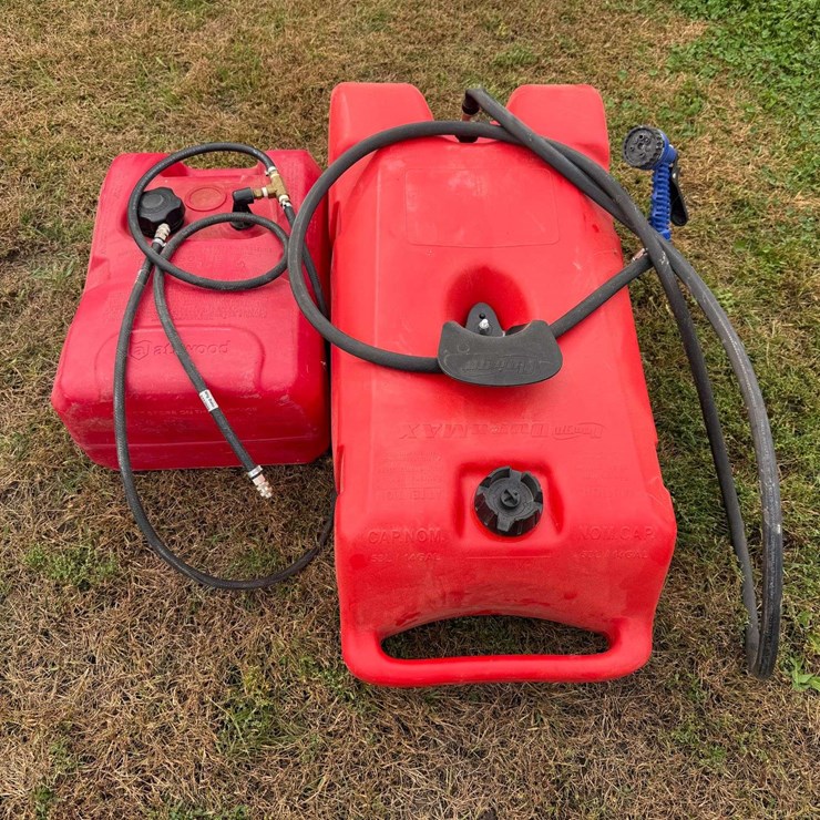 (2) Boat Gas Tanks, Buying All for One Money