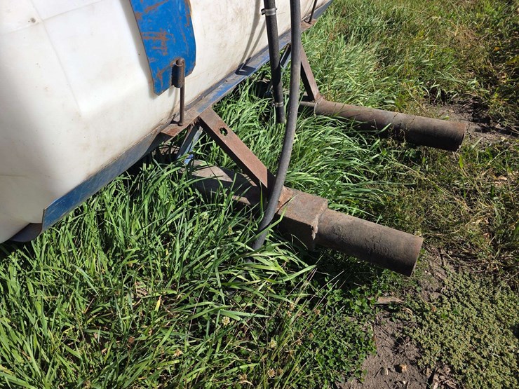 (2)-300-gallon-poly-tanks-on-saddles-with-brackets,-tanks-are-good-and-only-a-few-years-old,-mostly-image-7