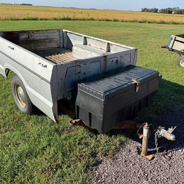 Home Made Mazda Pickup Box Trailer, No Title
