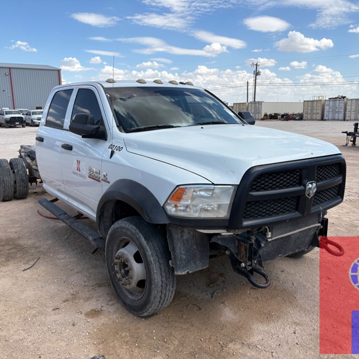 2017 RAM 5500 CREW CAB 4X4 TRUCK