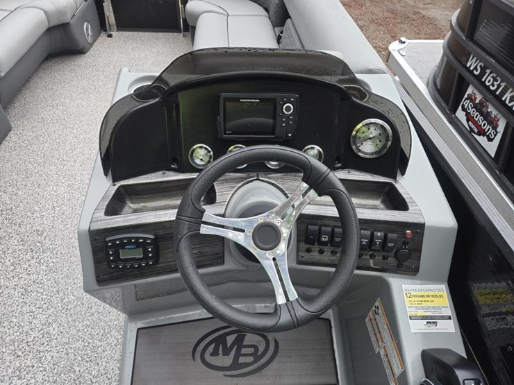 #1226-•-montego-bay-8522-pontoon-boat-w/-trailer-image-36