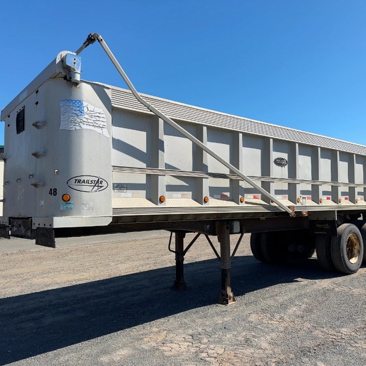2002 TRAIL STAR 28' T/A ALUMINUM DUMP TRAILER