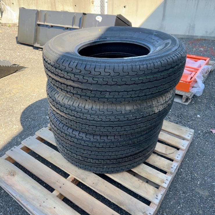 (4) 235/80R16 TRAILER TIRES