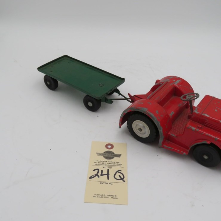 Doepke Model Toys Tug and Trailer Set