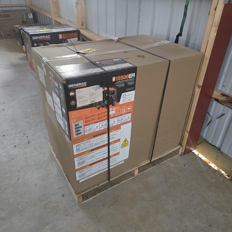 #2565 • Unused GP15500 EFI Generac Generator