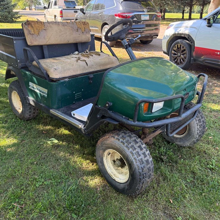 2002 EZ-Go Work Horse, Tilt Dump Box, Easy Restoration on Body Per Seller, One Minor Dent and Seat,