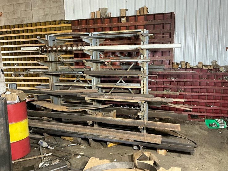 #119-•-metal-rack-and-all-assorted-steel-stock-contents-image-1