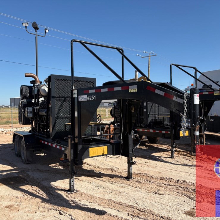 2022 COASTAL T/A GOOSENECK WATER TRANSFER PUMP TRAILER