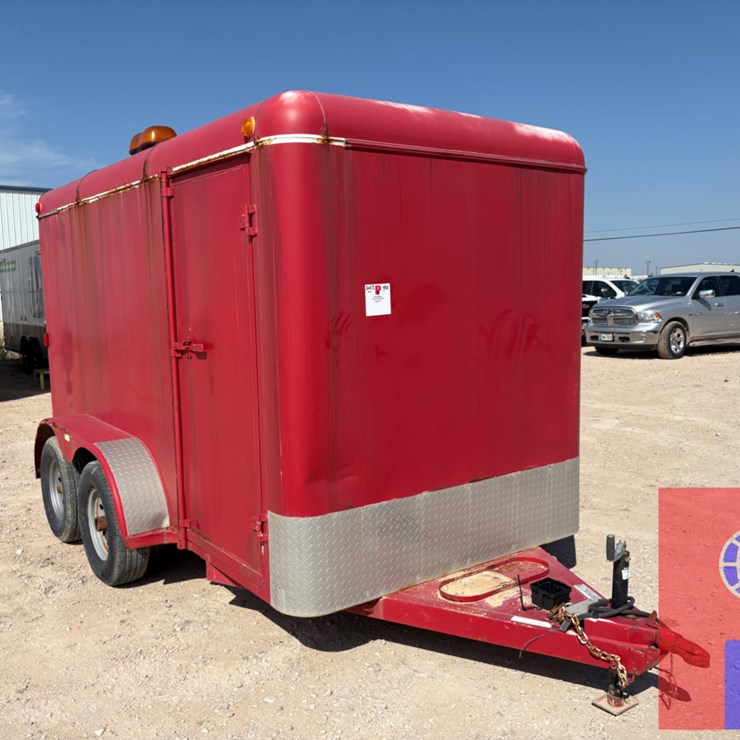 2014 W-W TRAILERS 12’ X 6’ T/A BUMPER PULL ENCLOSED CARGO TRAILER
