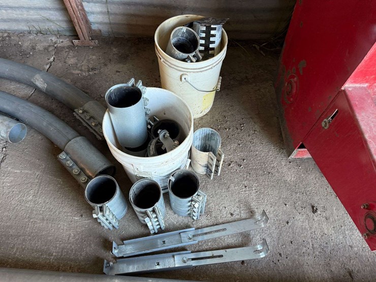 4”-aluminum-air-system-tubing,-approx-100’,-assortment-of-steel-angle-pipes-and-connectors-image-3