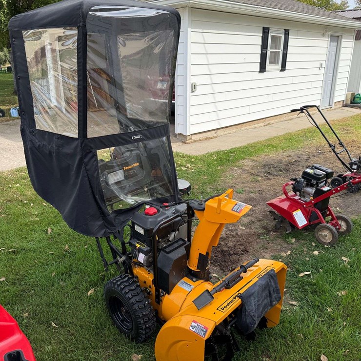 Poulan Pro 27” Snowblower with Cab, Electric Start