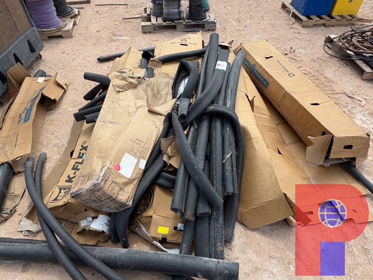 (2)-pallets-of-various-size-foam-pipe-insulation-image-2